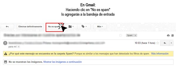 No es spam