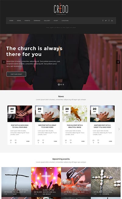 Plantillas online Religiosas