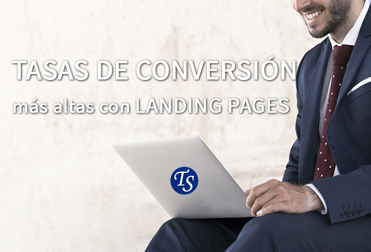 Consigue tasas de conversión más altas con landing pages
