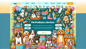Crear Tienda de Productos y Servicios para Mascotas