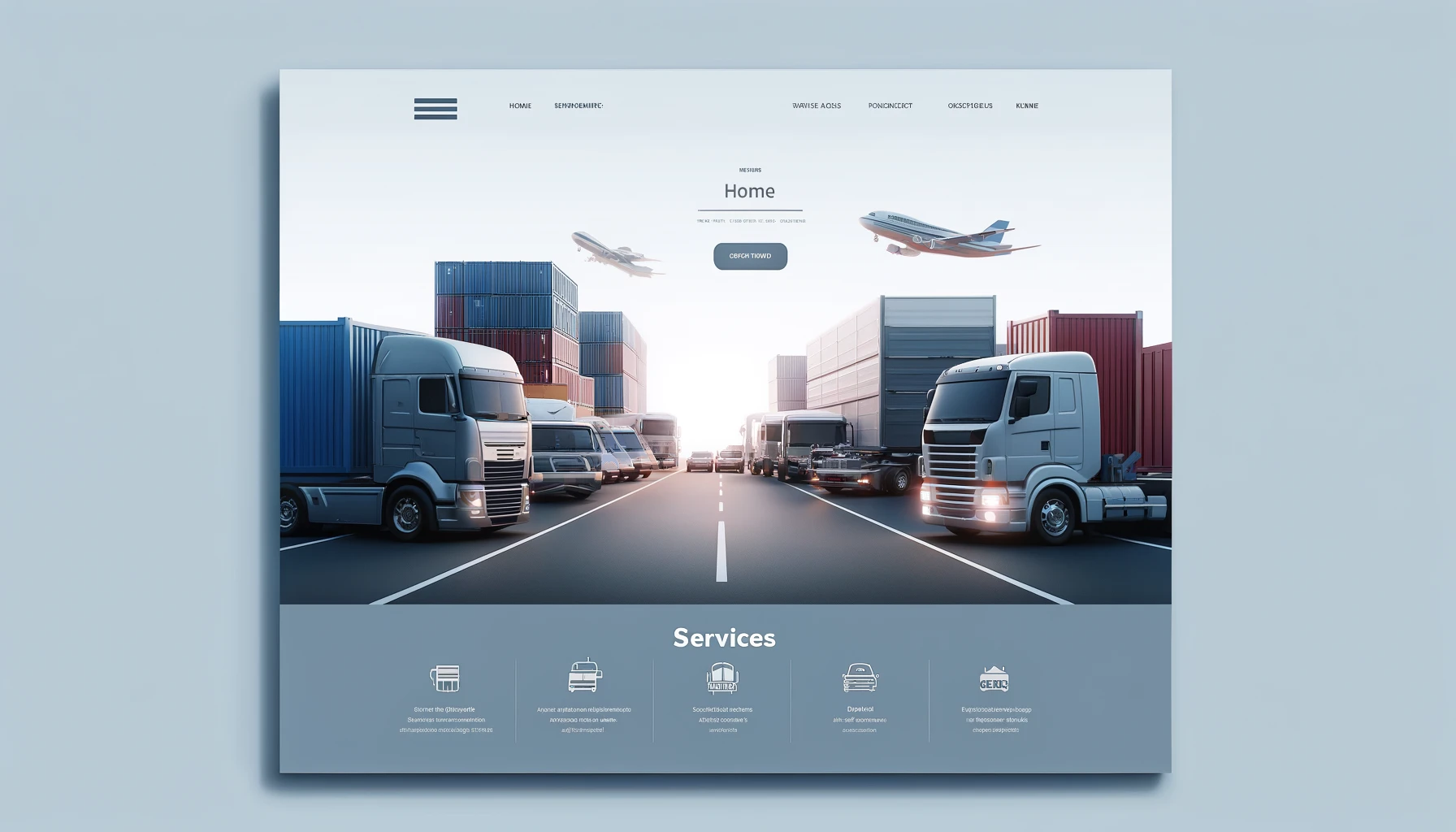 Crear un Sitio Web para una Empresa de Transporte