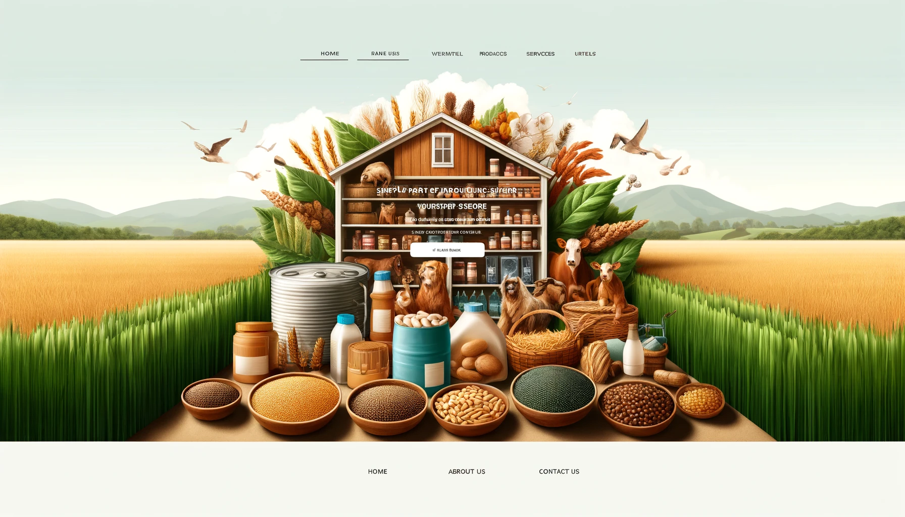 Crear un Sitio Web para una Tienda de Productos Agrícolas y Pecuarios