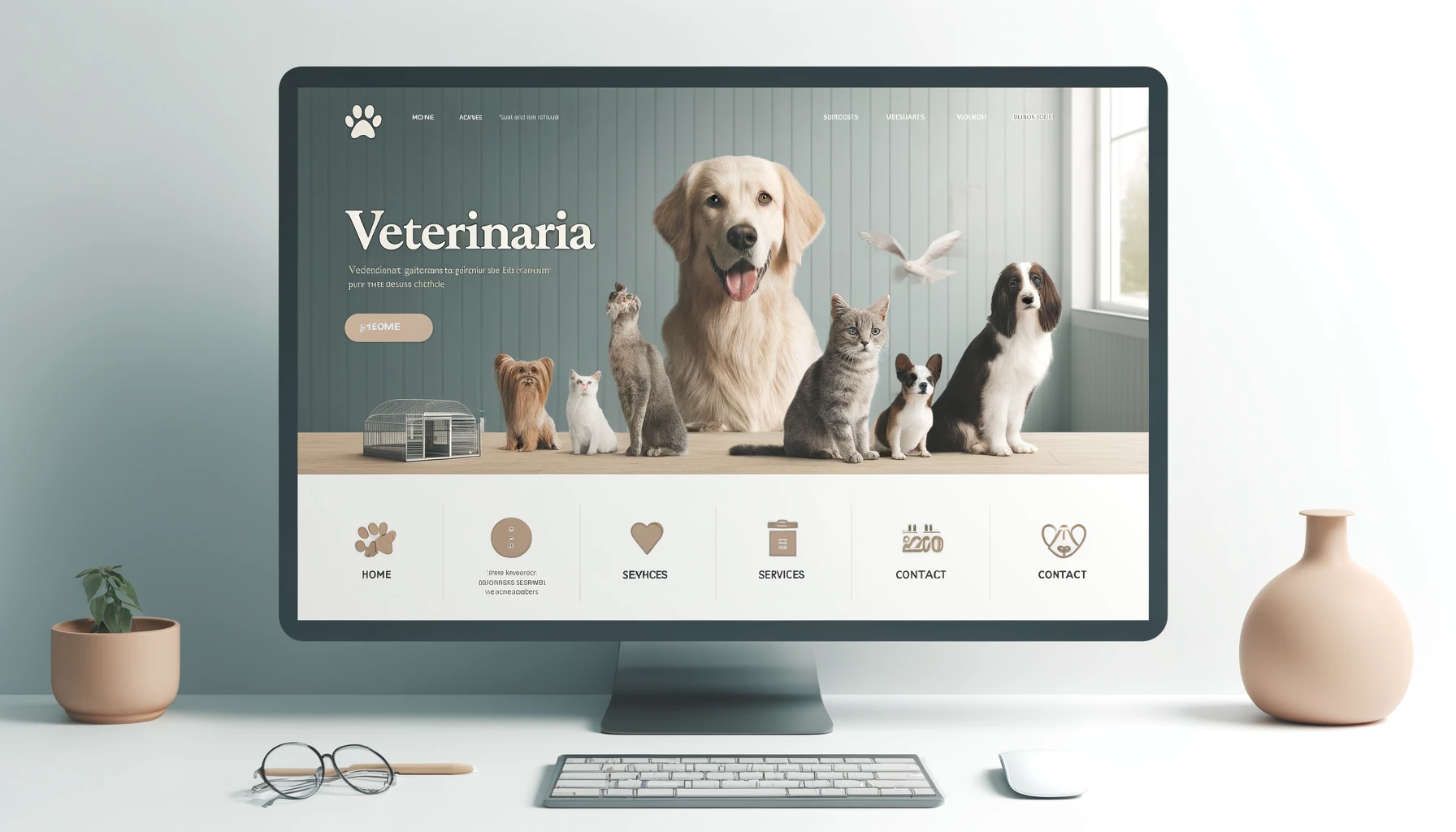 Salud Animal en Línea: Claves para Crear un Sitio Web para una Veterinaria